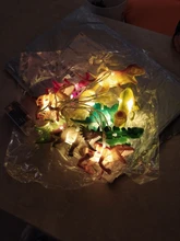 String-Light World-Decor Dinosaur Jurassic Party Christmas LED 10 for Kids Children's