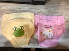 Pantalones de entrenamiento para orinal para bebé, bragas para niño y niña, pañales de tela lavables reutilizables, pañales de algodón para bebé a prueba de agua