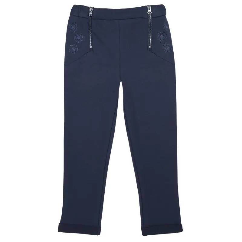 Pants stretch Chicco size 098 color dark blue | Мать и ребенок