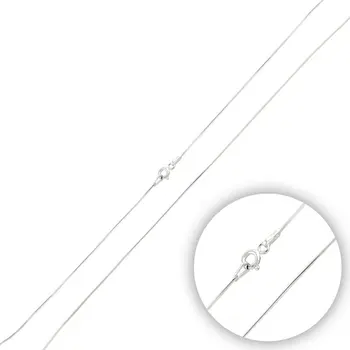 

Angemiel 925 Silver 15 Micron Tıraşlı Round Snake Chain Necklace-40cm