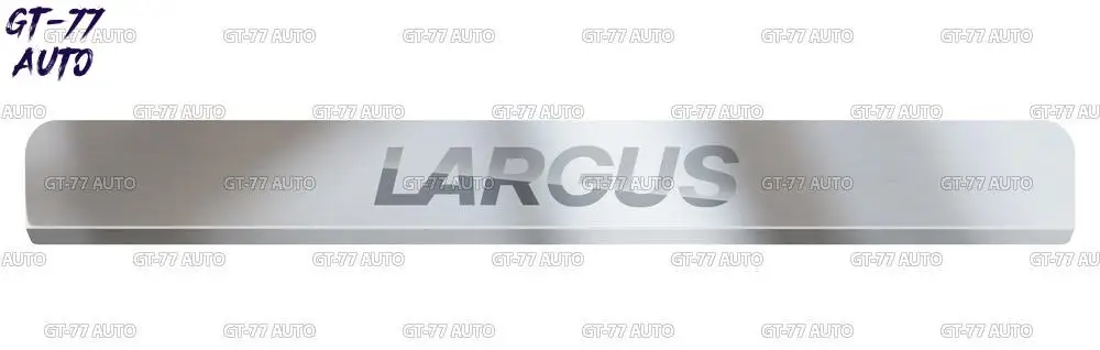 Защитные накладки на дверные пороги для Lada Largus Cross- защитные аксессуары в проем дверей из нержавеющей стали для внутренней укладки тюнинг стайлинг Накладка на порог