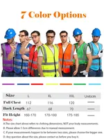 High Visibility Reflective Safety Vest with Pockets
