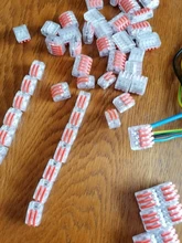 Cable-Connectors Splicing Push-In-Terminal-Block Mini Spl-2/3-212 Fast-Wire Compact Spring