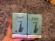 Saxofón Tenor Bb de alta calidad, Fuerza de las cañas de bambú, opción de 10 Uds., 3,0/2,5/2,0