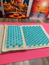 Acupressure-Mat-Set Pillow Relief-Massage-Cushion Acupuncture Shiatsu Coconut-Fiber Relaxation-Stress