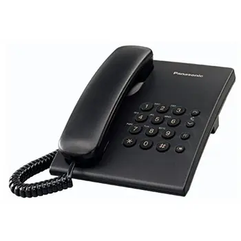 

Landline Telephone Panasonic KX-TS500EXB Black