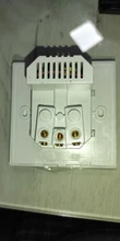 JHJCH-toma de corriente de la UE, enchufe con puerto de carga USB 2.1a 16A, panel de cristal, toma de corriente ruso y español