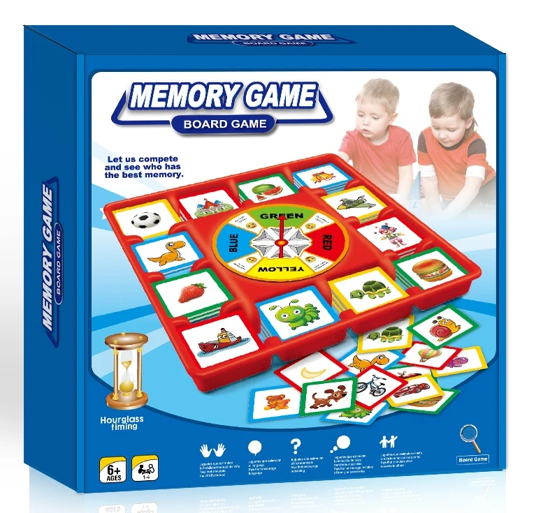 Juego de mesa: Memory con Ruleta ( juego de memoria, memory para niños,  memory game, juego de mesa de memoria )|Juegos de estrategia| - AliExpress