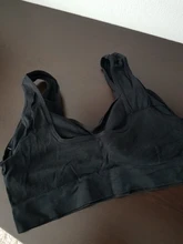 VEQKING M-XXL XXXL 4XL 5XL 6XL de gran tamaño Sujetador deportivo negro Blanco transpirable alambre libre dormir diaria sujetador de La Yoga las mujeres acolchado deporte