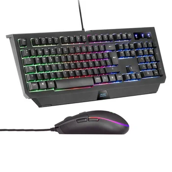 

Keyboard with Gaming Mouse Mars Gaming MCP100ES RGB USB Black