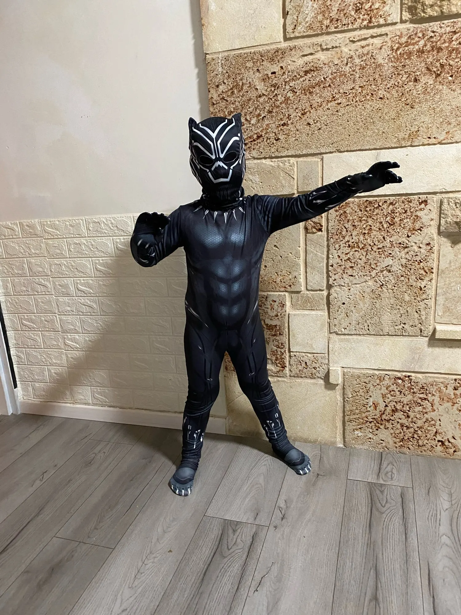 T'Challa cosplay costume Black Panther Costume for kid Halloween Costume  inspired by Marvel Comics Captain America Civil War - AliExpress