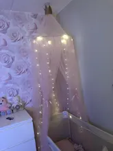 Mosquitera con estrellas gratis, carpa colgante para cama de bebé, dosel de cuna, cortinas de tul para dormitorio, casa de juegos, tienda para habitación de niños