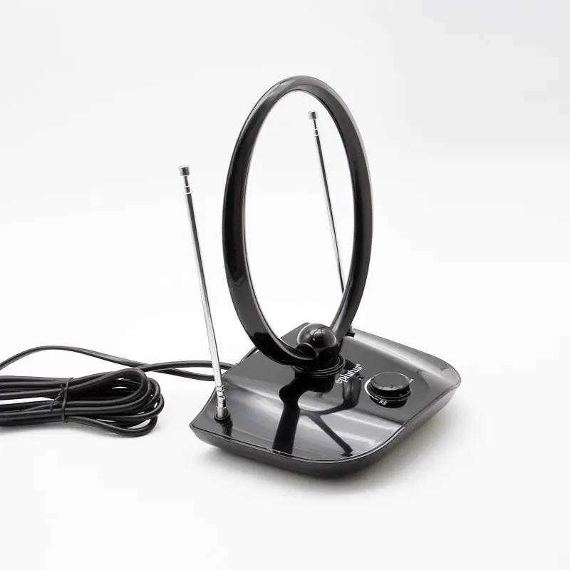Антенна для цифрового ТВ Eplutus ATN-06 кабель 2метра FM/VHF/UHF питание АС 230V/50Hz
