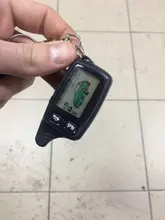 TW 9030 LCD controlador remoto llavero para 2 alarma de coche SISTEMA DE Tomahawk TW9030 /Tomahawk TW-9030 control remoto llavero