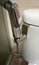 Faucet Hose Tank-Hooked-Holder Shower-Sprayer T-Adapter Bidet Toilet Bathroom Brass Easy-Install