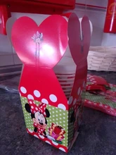 Minnie de Disney fiesta vajilla desechable rojo Fiesta de Minnie Mouse placa taza servilleta cumpleaños niños niñas suministros de decoración de fiesta
