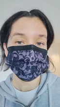 Mascarilla desechable no tejida de 3 capas para adultos, máscara facial con filtro, impresa, rosa, azul, negra, a prueba de polvo, 10/50/100 Uds.