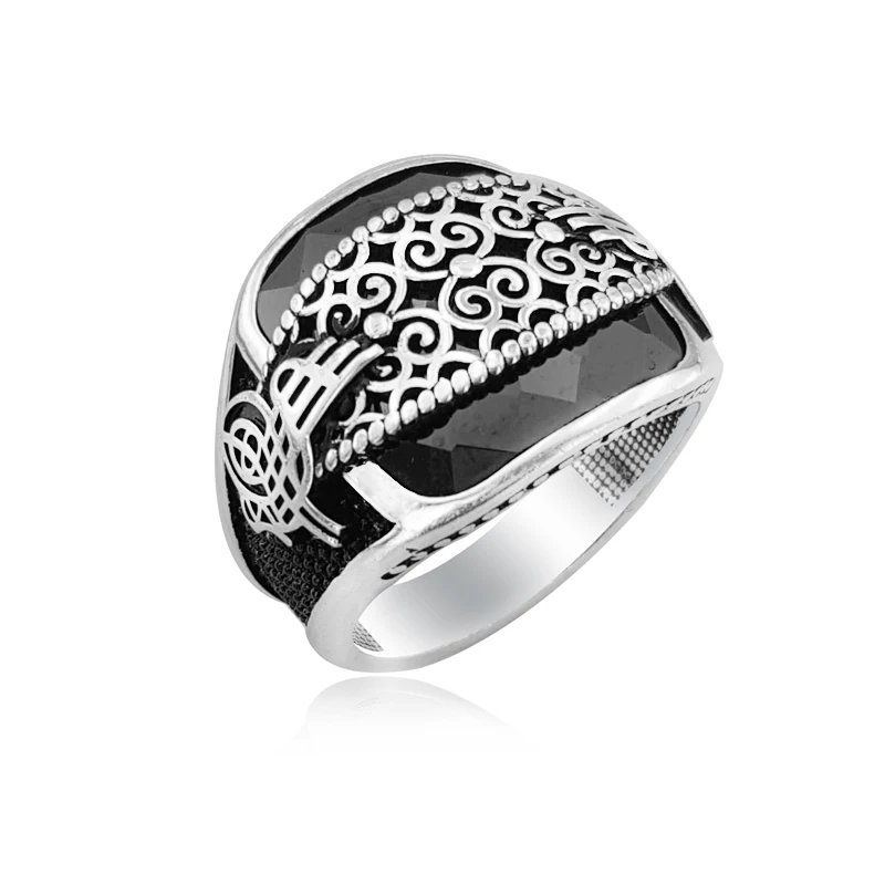 

925 Silver Tribal Ertugrul Men Rings Kayi Rings for Man
