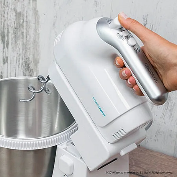 Блендер/миксер для теста Cecotec PowerTwist steel 500W 3,5 L White Inox