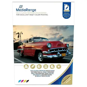 

Photographic paper | A3 | glossy | 200 g | 50 sheets | MediaRange