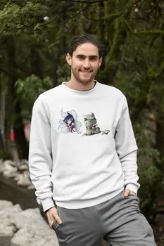 

Angemiel Wear Ahri And Rengar Lol Men 'S Sweatshirt