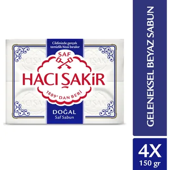

Hacı Şakir Bath White Soap 600 gr Traditional Turkish Bath Antibacterial Disinfecting Whitening Healthy Soap Removal Mite Pore