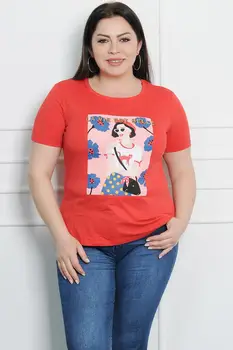 

Sans Textile Women Front Printed Blouse 65 N15658