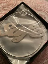 DOREMI-pendientes con nombre de bambú para mujer, aretes de aro trapezoidal personalizados con nombre y letras grandes, regalo para mujer