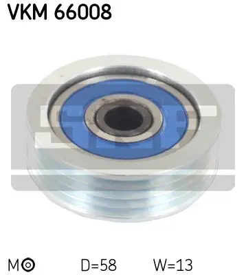 Timing belt Suzuki Ignis II/Jimny/Swift III SX4/Wagon R+ 1.0/1.3 /1.5/1.6 SKF VKM66008