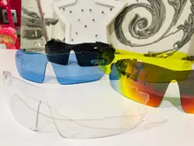 NEWBOLER 2 montura polarizada ciclismo gafas de sol deportes al aire libre bicicleta gafas de sol hombres mujeres bicicleta gafas de sol 5 lentes