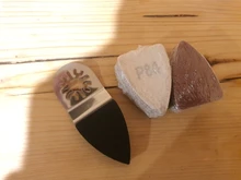 NEWONE-herramienta oscilante, papel de arena + dedo/triángulo, almohadilla de lijado para Fein Dremel, herramienta eléctrica, gancho y bucle de papel de lija abrasivo