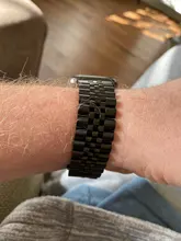 Correa de acero inoxidable para Apple Watch, repuesto de pulsera deportiva para iWatch 6, 5, 4, 3, 40mm, 44mm, 38mm, 42mm