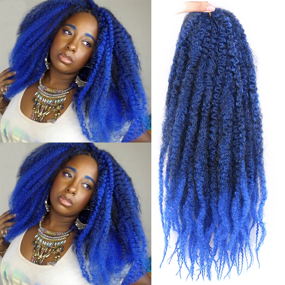 Blue Marley Hair