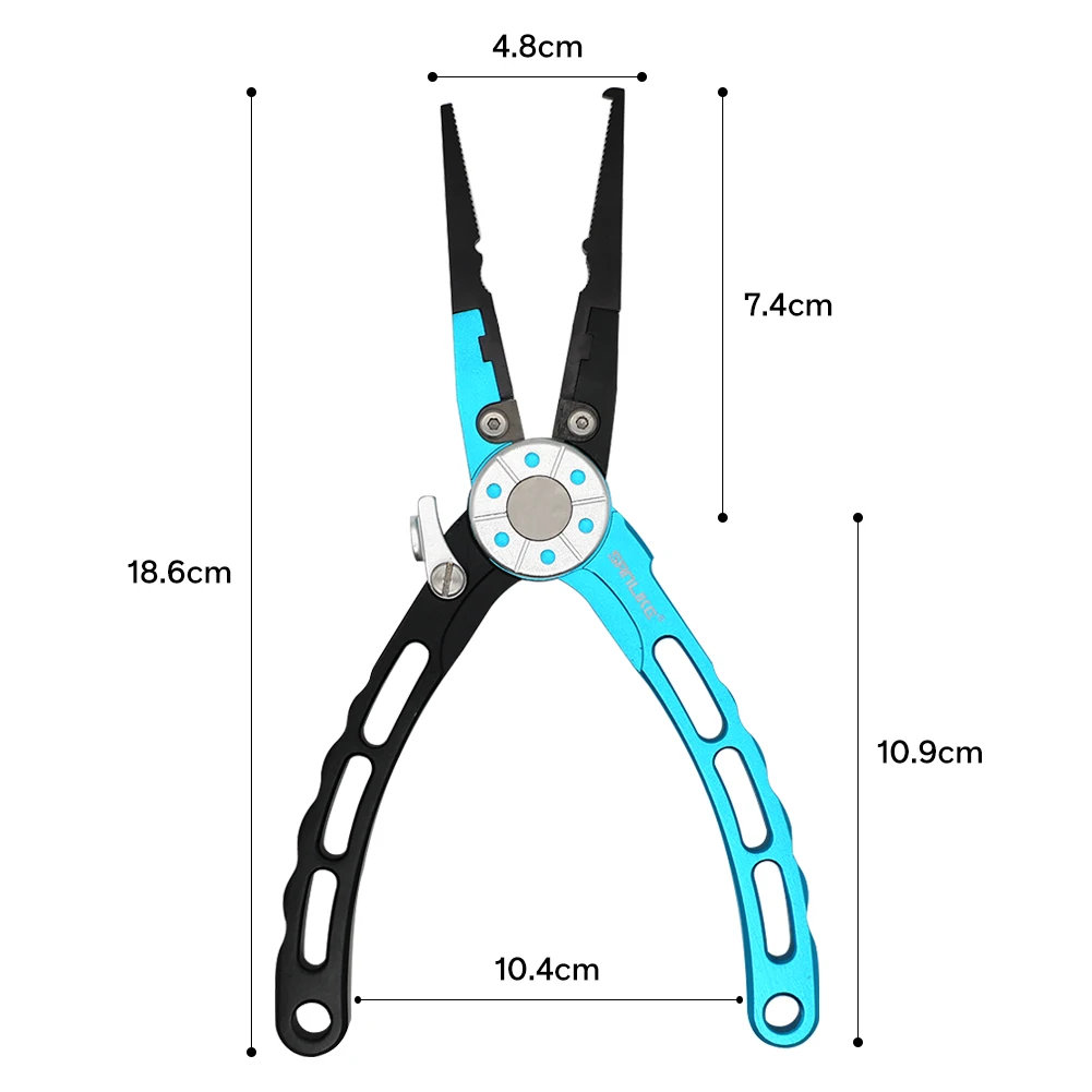 SANLIKE Multifunctional Fishing Pliers Tether Combo Hooks Remover Fishing  Line Scissors Hand Grip Clip Portable Tackle Tool - AliExpress