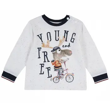 

Longsleeve Chicco for boys, light beige