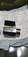 Ball-Valve Hose-Connector-Adapter Air-Compressor-Control Mini Male-To-Female-Thread Brass