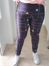 Qickitout-leggings elásticos para mujer, pantalones de LICRA 12% con estampado Digital de dibujos animados de Dios, caballo, Calavera, Estrella