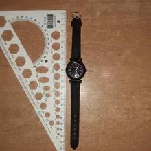 Reloj de pulsera con cielo estrellado para mujer, pulsera femenina romántica e informal, a la moda, Cuero Simple