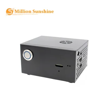 

Raspberry Pi X820 (X800) SSD&HDD Storage Board Matching Metal Case / Enclosure + Power Control Switch + Cooling Fan Kit