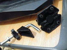 Clamp-Accessories Bracket Desk-Lamp Flash-Holder Hardware Screw Fixed-Metal Mic/magnifier-Stand