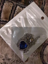 SUMENG-collar con colgante de corazón de Titanic de OCéANO AZUL para hombre y mujer, regalo de joyería, 2021