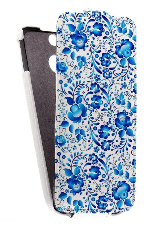 Кожаный чехол для HTC One 2 M8 Armor Case &quotFull&quot (Белый) (Дизайн 18/18) | Мобильные телефоны и