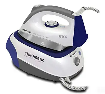 

Ariete Stiromatic Silver Line 5579-2200 W ironing center, 3.5 Bar, unlimited autonomy, ceramic sole, white and blue
