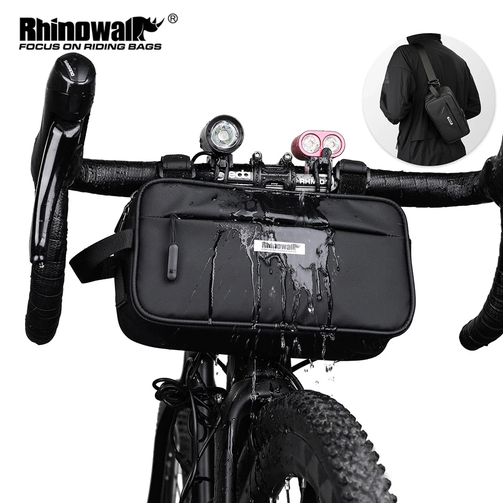 Rhinowalk Stuurtas Waterdichte Fiets Tassen Frame Fietstas Multifunctionele  Draagbare Schoudertas Fiets Accessorie|Bicycle Bags \u0026 Panniers| - AliExpress