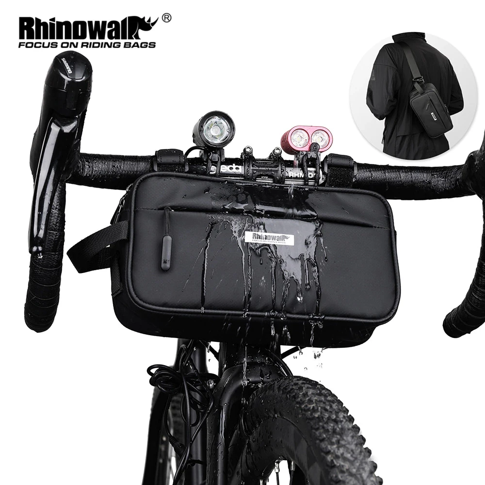 Rhinowalk Stuurtas Waterdichte Fiets Tassen Frame Fietstas Multifunctionele  Draagbare Schoudertas Fiets Accessorie|Bicycle Bags \u0026 Panniers| - AliExpress