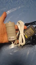 Bomba de agua sumergible CC de alta presión, 12V, 24V, 600l/H, 1000l/H, SR500 SR550, Micro Motor de tres cables, con adaptador