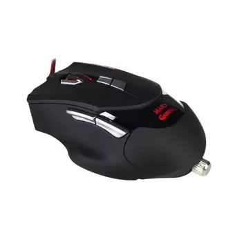 

Ratón mars gaming mm3 - sensor láser - 1000-16400dpi - 10 botones programables - 6 colores personalizables - cable usb 1.8