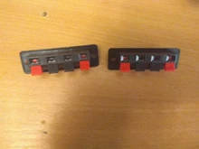 Connector Terminal Breadboard-Clips Audio-Speaker Plastic Jack-Spring Load 4-Positions