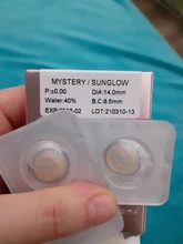 2 unids/par-lentillas de colores para ojos, lentillas de contacto para ojos de colores azul, marrón, coloridas, de belleza para ojo