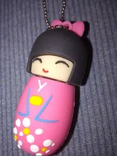 TEXT ME USB Flash Drive 64G Pen Drive 32G 16G  Style Japanese Doll Toy Pendrive